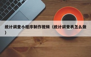 辽宁统计调查小程序制作视频（统计调查表怎么做）