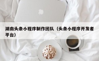 辽宁湖南头条小程序制作团队（头条小程序开发者平台）